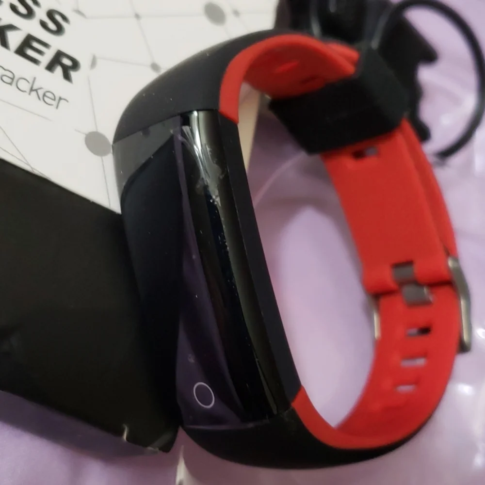Smart band Black smart watch smart band fitness watch unisex
